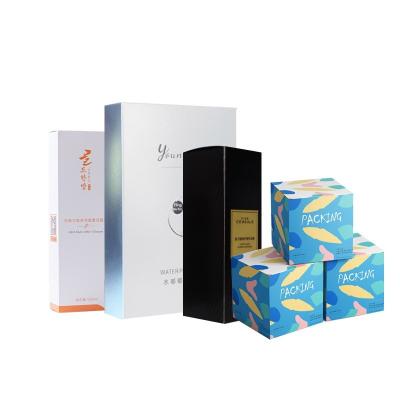 China Recyclable Custom Copy Folding Fancy Paperboard Candy Packaging Paper Boxes Shipping Party Dessert Donut Paper Box for sale