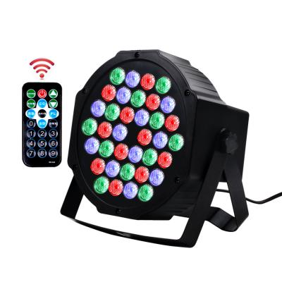 China Sound Morden LED RGB Party Lights Live Concert DJ Uplighting Decorations Lights Flash Strobe Party Stage Laser Light Projector for sale