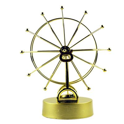 China Electronic Desktop Toy Home Decoration Perpetual Motion Art Ferris Wheel Kinetic Art Ferris Wheel for sale