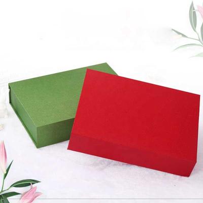 China Recycled materials 2020 hot sale book gift box with magnetic narrow gift box packaging with high quality surprise gift box for sale