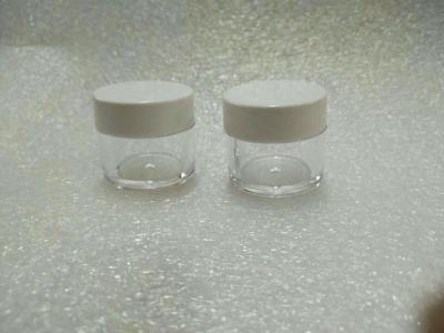 China Mini 5 Gramm transparentes kleines kosmetisches Glas für Lippenstift zu verkaufen