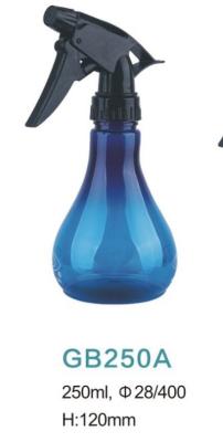 China Factory Wholesale 250ml PET Mist Trigger Sprayer Refillable Empty Plastic Watering Bottle for indoor garden use for sale