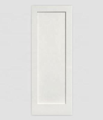 China Decoration 1 Panel Shaker Style White Color 24 Inch Wood Doors For Room for sale