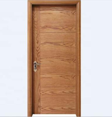 China Hot Selling Solid Core Pre-Hung Veneer Interior Flush Doors Wood for sale