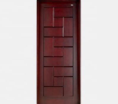 China 2021 Latest Design Contemporary Hot Selling Modern Solid Wood Interior Hotel Room Doors for sale