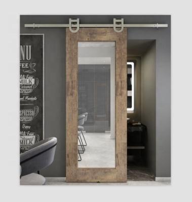 China Decoration Sliding Doors Barn Doors Frameless Glass Wooden Doors for sale