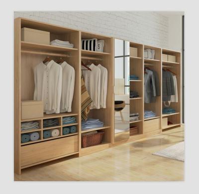 China Economical (Height) Adjustable Low Price Bespoke Modern Closet Walking Cabinet for sale