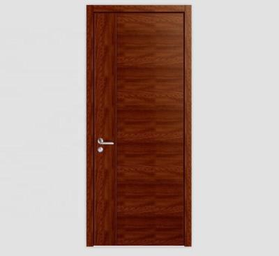 China Pre hung wood laminated doors with melamine finish for sale