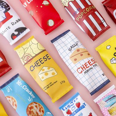 China Cartoon Cartoon Snack Pencil Bag Student Pen Box Stationery Bag Popcorn French Fries Storage Bag Student Stationery Gift for sale