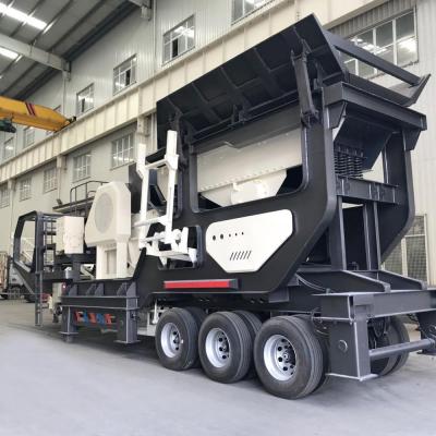 China Hongxing Stone Crushing Line Mobile Crushing And Screening Stone Crusher Machine Manufacture for sale