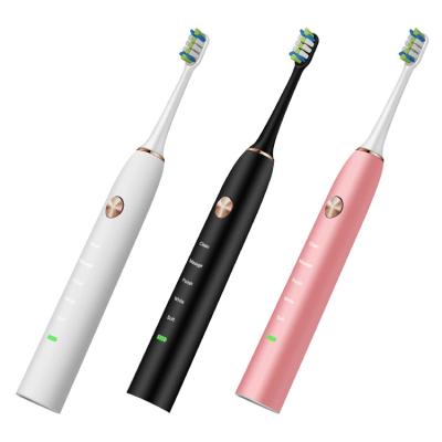 China Disposable High Power Rechargeable Radio Portable Waterproof Sonic Electric Toothbrush Easy Filling Carry Toothbrush for sale