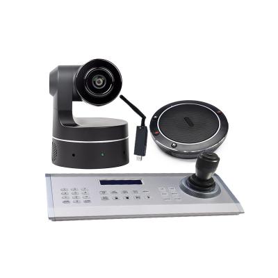 China Video And Audio Auto Focus 3x Zoom Ptz Video Conference Camera USB +Speakerphone+Keyboard Controller Group for sale