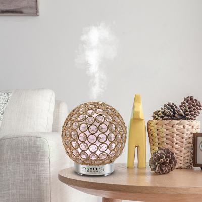 China Household Nebulizer Luxury Stone Essential Oil Ultrasonic Aromatherapy Crystal Aroma Diffuser for sale