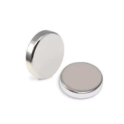 China Industrial Magnet Custom OEM disc super strong round disc n52 n38 n42 n45 n48 n50 strong  n52 neodymium magnet for sale