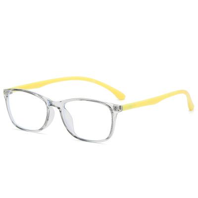 China For Reading Glasses 81807 Blue Lightweight High Quality Children's Tr90 Glasses Frames Flexible Computer for sale