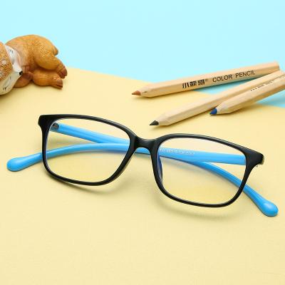 China For Kids Colorful Blue Light TR 90 Reading Glasses 2021 Cute Flexible Eye Glasses Anti Blocking Glasses TR81810 for sale