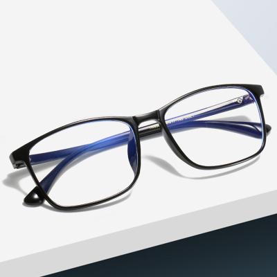 China Art student blue light 8502 TR 90 retro glass frame glass squares anti blocking calculating glasses frames for sale