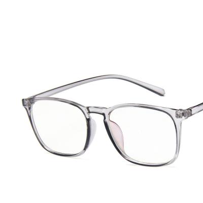 China For reading glasses version 2396 faces small square Korean fashion flat monocle frames original men for sale