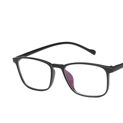 China 2441 Reading Glass Plani Black Frame Rectangular Monocle Frames Latest Style For Men Can Be Matched With Myopia for sale