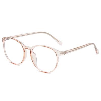 China Wholesale Oversized Optical Light 8555 Designer Glasses Frames Simple Anti-Blue Reading Glass for sale