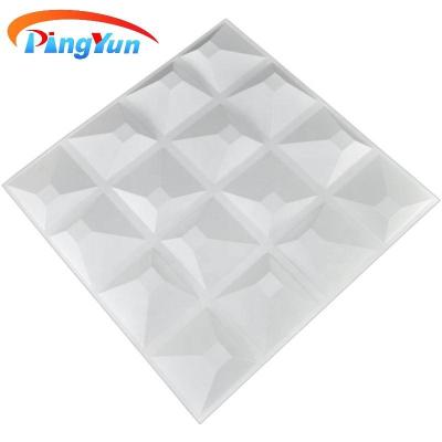 China Modern New Types Of Wall Materials 3D PVC Wall Panel PVC Wall Panel Manufacturers For Home for sale