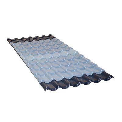 China APVC Contemporary Roof Tiles ASA Roofing Sheets Lightweight Shingles Roof Tiles for sale