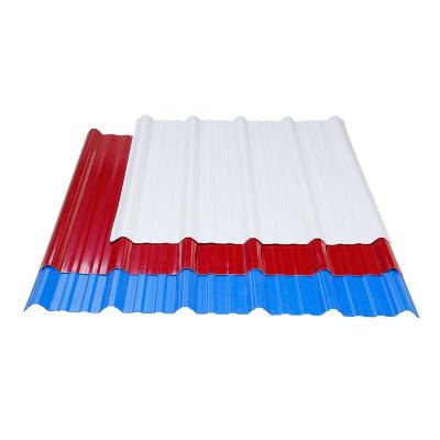 China Contemporary heat insulation upvc plastic corrugated roofing sheets 3 layer pvc roof sheet for sale