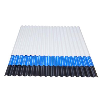 China Contemporary anti-corrosion / upvc roof tiles / corrugated wave / plastic roof sheet for sale