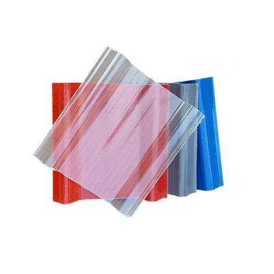 China Good contemporary soundproof pvc roof tile upvc trapezoid roofing sheet for sale