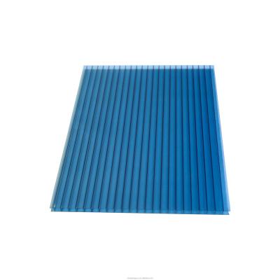 China Contemporary Polycarbonate Sheet For Carport Canopy Greenhouse Hollow Sheet Plastic Roof Tiles For Sunshine Garden Room for sale