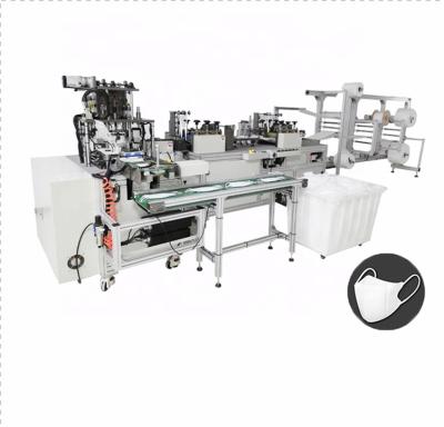 China High Effiency production kf94 mask zipper bag packing machine kf94 elastic ear band fabric ear band machine kf94 elastic mask machine for sale