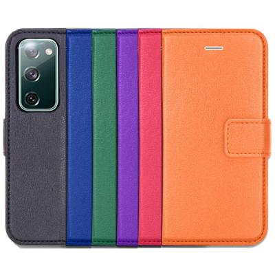 China Anti-fall PU Leather Phone Case Full Cover Card Slots For Samsung Galaxy S20 FE for sale