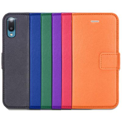 China Anti-fall PU Leather Flip Cover Case Card Slot Full Protection For Samsung Galaxy A02 for sale