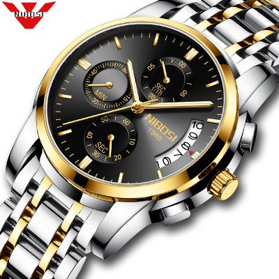 China NIBOSI 2020Watch Top Brand Automatic Date Luxury Male Quartz Watches Men Sport Watch Waterproof Relogio Masculino Clock for sale