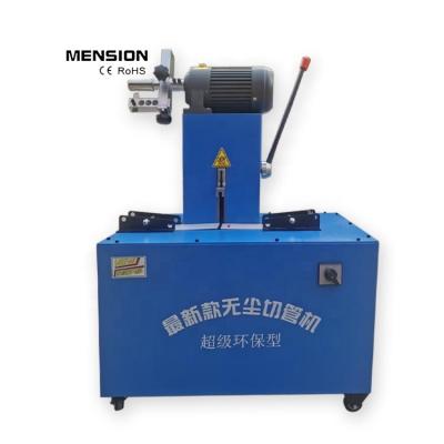 China Hose Cutter Manual 2 Inch 4 Wire High Pressure Stainless Steel PVC Braided Rubber Hose Cutting Machine with Hose Skiving Tool MS-51CS for sale