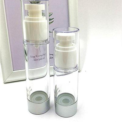 China Personal Skin Care Packaging 100ml Bottle Airless Bottle With Cap 100ml Empty Bottle With Applicator for sale