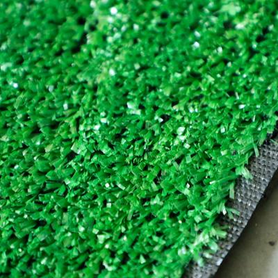 China Artificial Grass High Quality Simulation Grass Mat Green Carpet 8MM Artificial Wedding Natural Artificial Grasse For Garden for sale