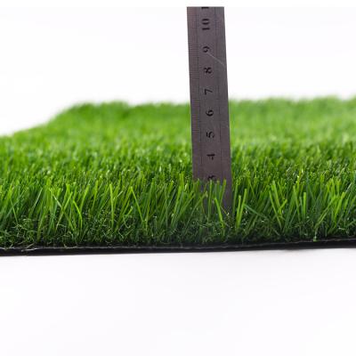 China High quality artificial grass 30mm landscape decoration factory Guangzhou simulation plastic grass wall 3 tone for sale