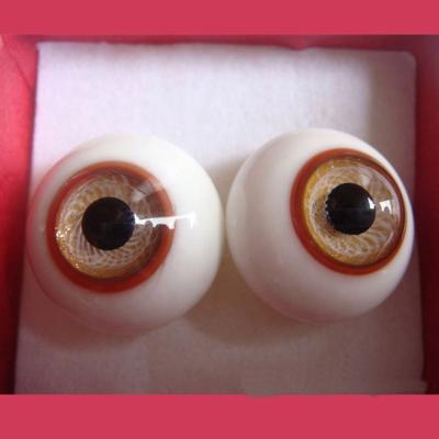 China Handmade Europe BJD Doll Colorful Glass Eyes for sale