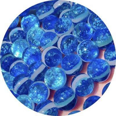 China Eco-friendly Japanese Glass Bead Hot Sale in Okinawa Handmade Okinawa Sea Series Crystal Lampwork Glass Material MIYAKO Blue Loose Beads for sale