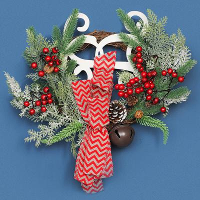 China Eco-friendly Flower Wreath Special Offer Christmas Decoration Artificial Christmas Wreath for sale