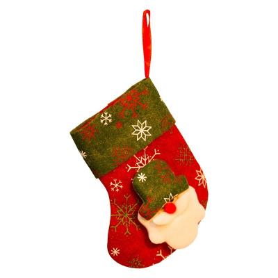 China Professional Eco - Friendly Manufacturer Decoration Personalize Christmas Stockings for sale