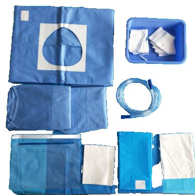 China Disposable Sterile Angiography Sergery EO Cesarean Section Surgical Kit C-Section Pack for sale