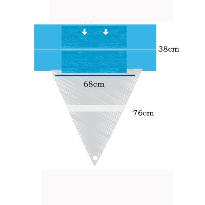 China EO Surgical Sterile Disposable Nonwovens Under Buttocks Drape With Pouch for sale