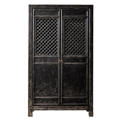 China (Size) Adjustable Replica Furniture Living Room Two Door Clothes Hang Cabinets Vintage Living Room Furniture for sale