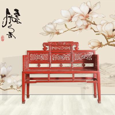 China Super Comfortable Chinese Antique Solid Carved Arhat Bed, Lounge Chair, Armchair for sale