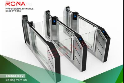 China Servo Motor Access Control Turnstiles Tcp / Ip Web Based Single Door zu verkaufen