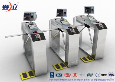 Cina Portone automatico del cancello girevole del treppiede dei cancelli girevoli RFID del controllo di accesso di sicurezza della porta del TCP/IP in vendita