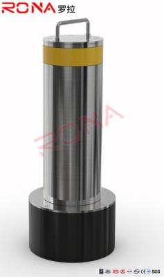 China Riot-proof Lift-type terugtrekbaar verkeer Bollard Verplaatsbare kolom 304 roestvrij staal Te koop