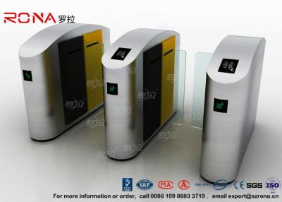 China IC / ID Identification Sliding Barrier Turnstiles Stainless Steel DC Servo Motor for sale